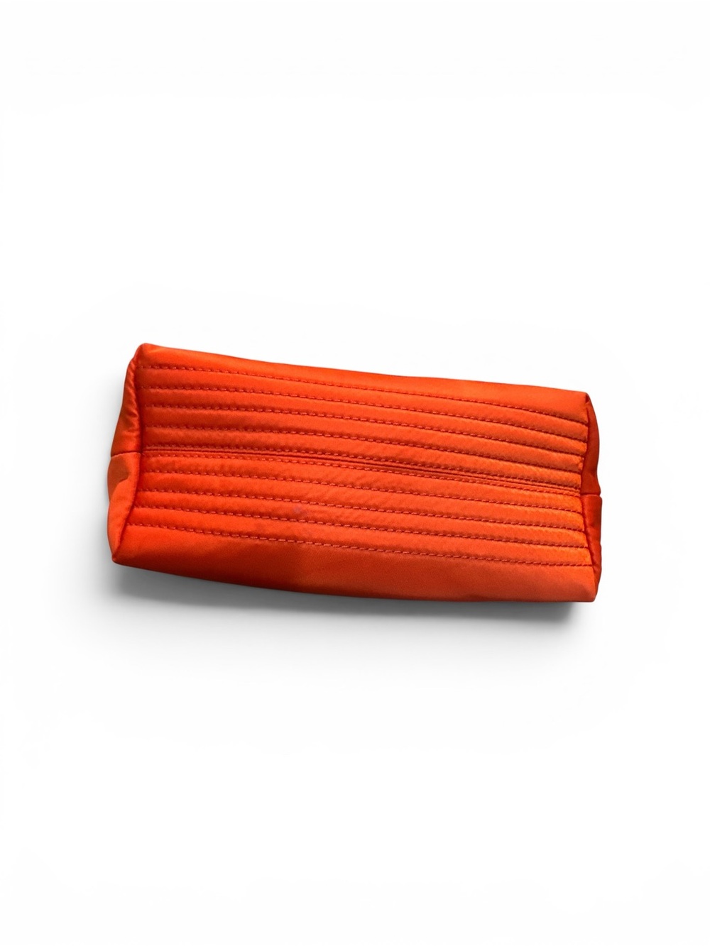 Dooney & Bourke Orange Shoulder Wristlet with Brown Strap - Picture 5 of 7